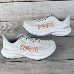 Hoka Mach 6 Womens Sz 10B Running Shoes White Nimbus Cloud
